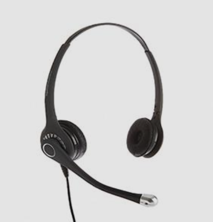 Agent AP-2 binaural NC headset over-the-head with noise-cancelling mic