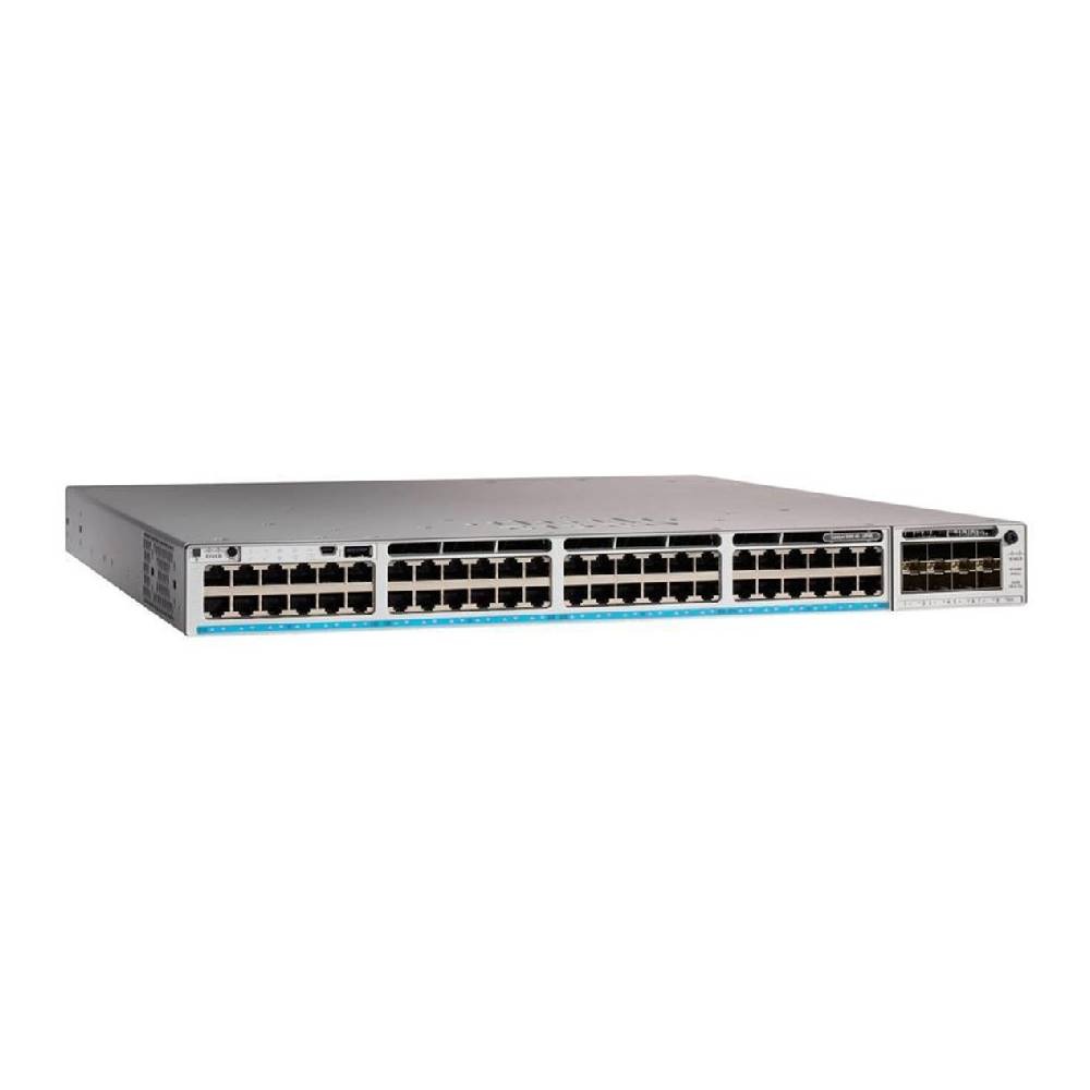 Cisco C9300X-48TX-A L3 managed switch front view rackmount