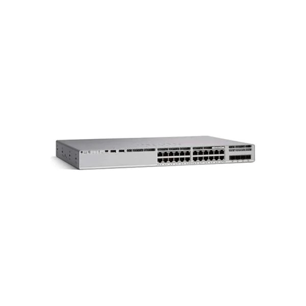 Cisco C9300X-48TX-E L3 managed switch front view rackmount