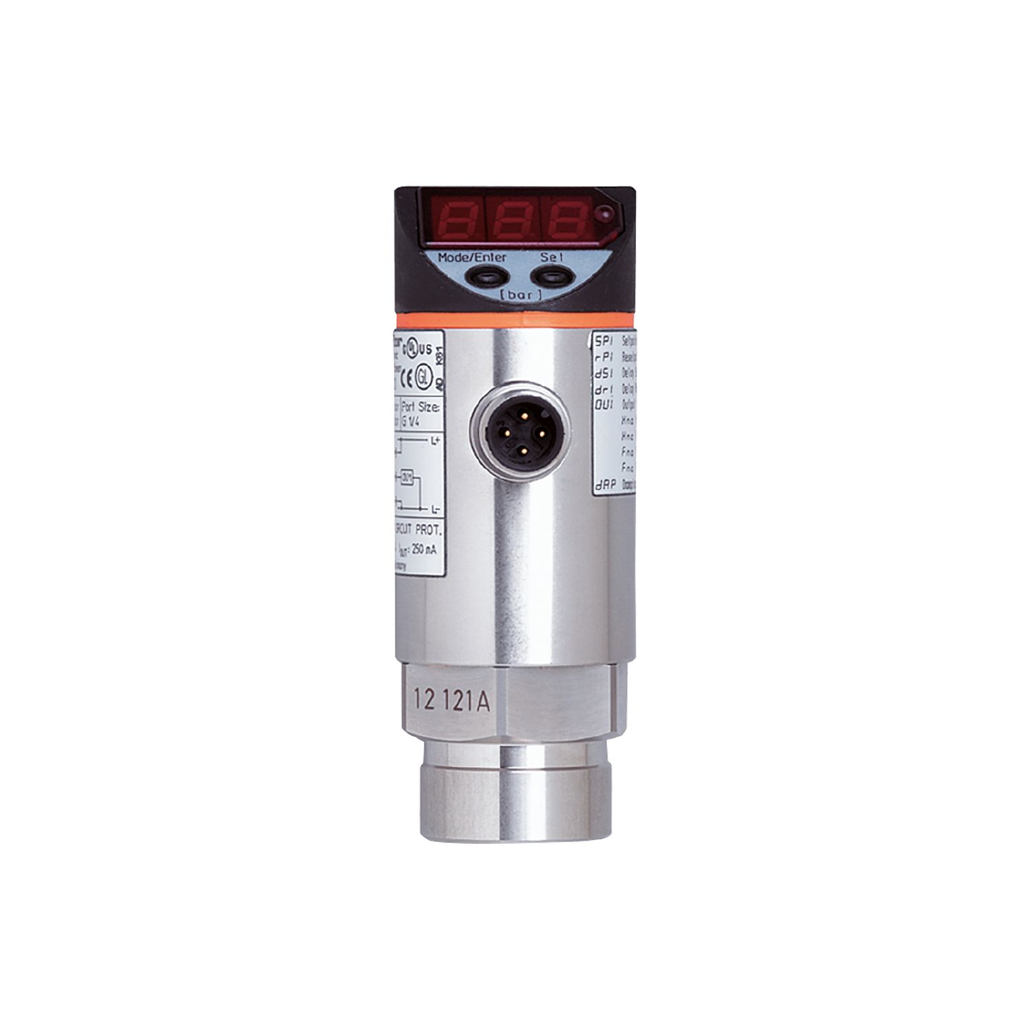 IFM PN7000 Pressure Sensor with LED Display with IO-Link