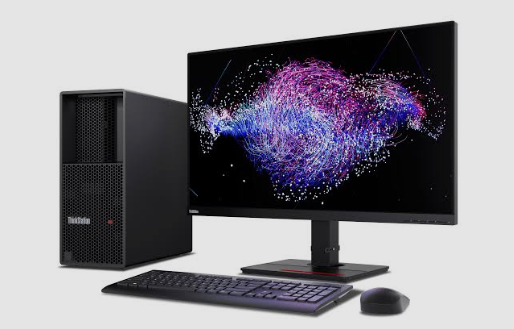 Lenovo ThinkStation P3 Tiny Gen 2 compact workstation setup