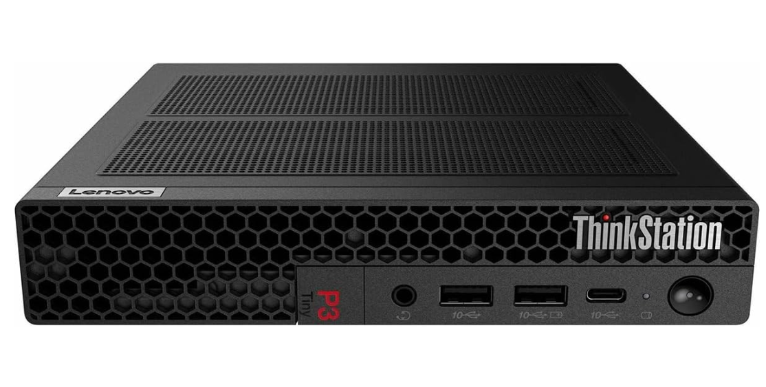Lenovo ThinkStation P3 Tiny i9 64GB 1TB front view