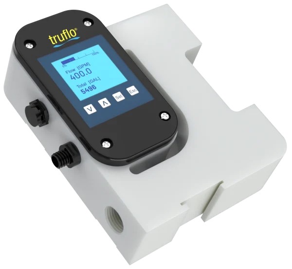 ICON TruFlo UltraFlo 5000 Ultrasonic Flow Meter Sensor