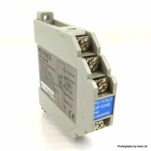 Keyence OP-5148 PNP Adapter, NPN output sensor