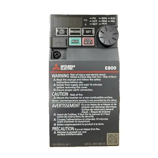 Mitsubishi FR-E820-0.4K-1 Frequency Inverter Drive