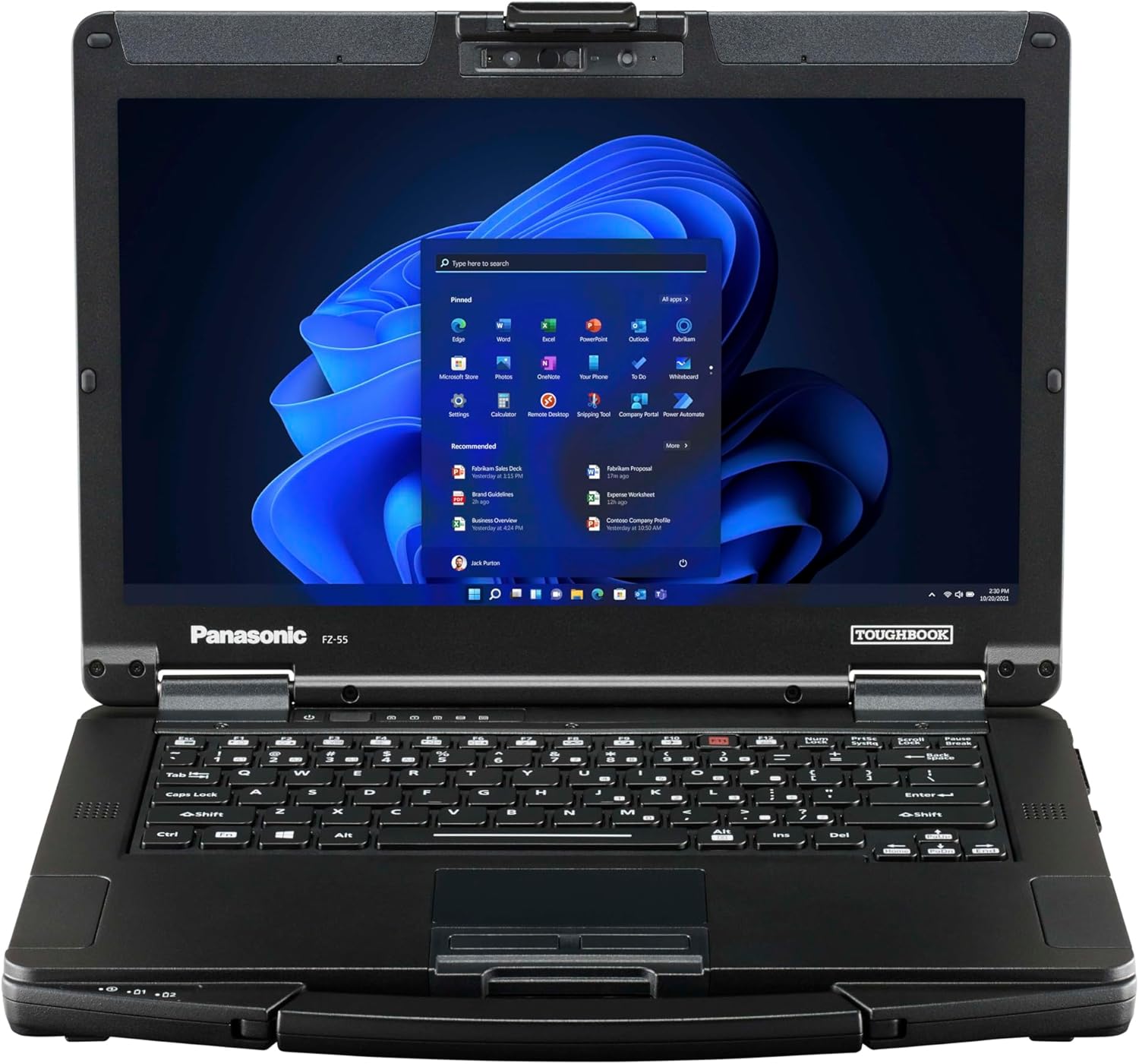 Panasonic Toughbook FZ-55 MK3, Intel Core i5 14" HD 16GB/512B Win11 Pro Laptop