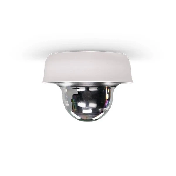 Cisco Meraki MV63M-HW 8.4MP MiniDome IP Camera mounted outdoors