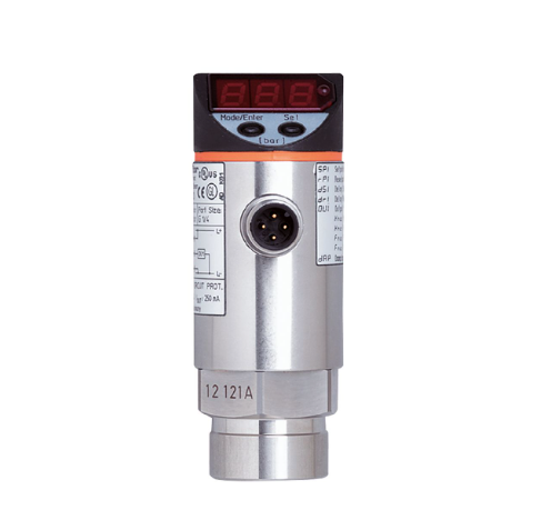 PN7000 pressure sensor with digital display for industrial liquids and gases 0 to 400 bar measurement