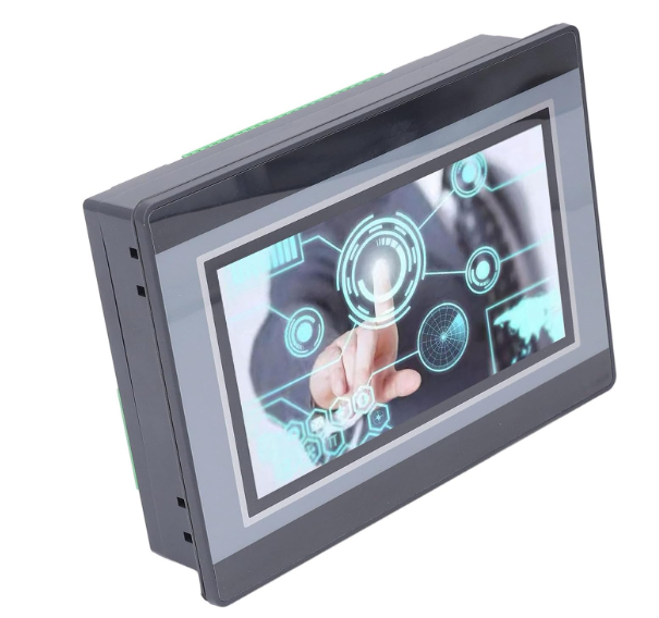 industrial touchscreen HMI controller 7 inch TFT screen operator interface panel front view