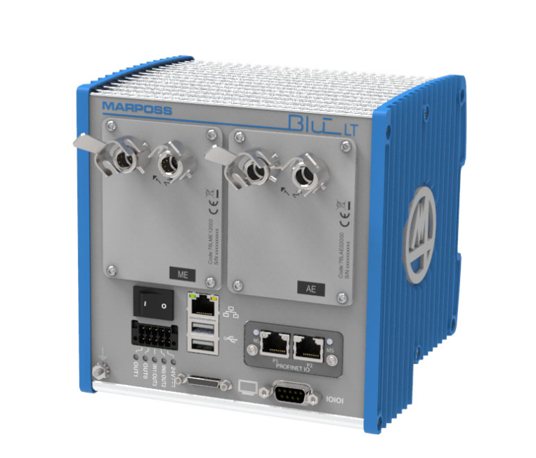 BLÚ LT modular PLC rack for machine tools with 2-slot master unit