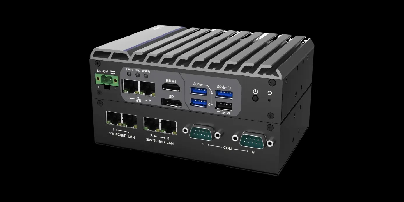 JWIPC JEC-3011 Industrial Box PC Compact Automation Machine Vision Computer