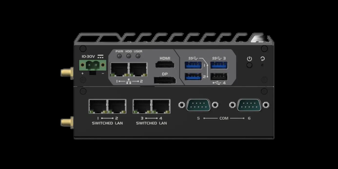 JWIPC JEC-3011 Industrial Box PC Compact Automation Machine Vision Computer