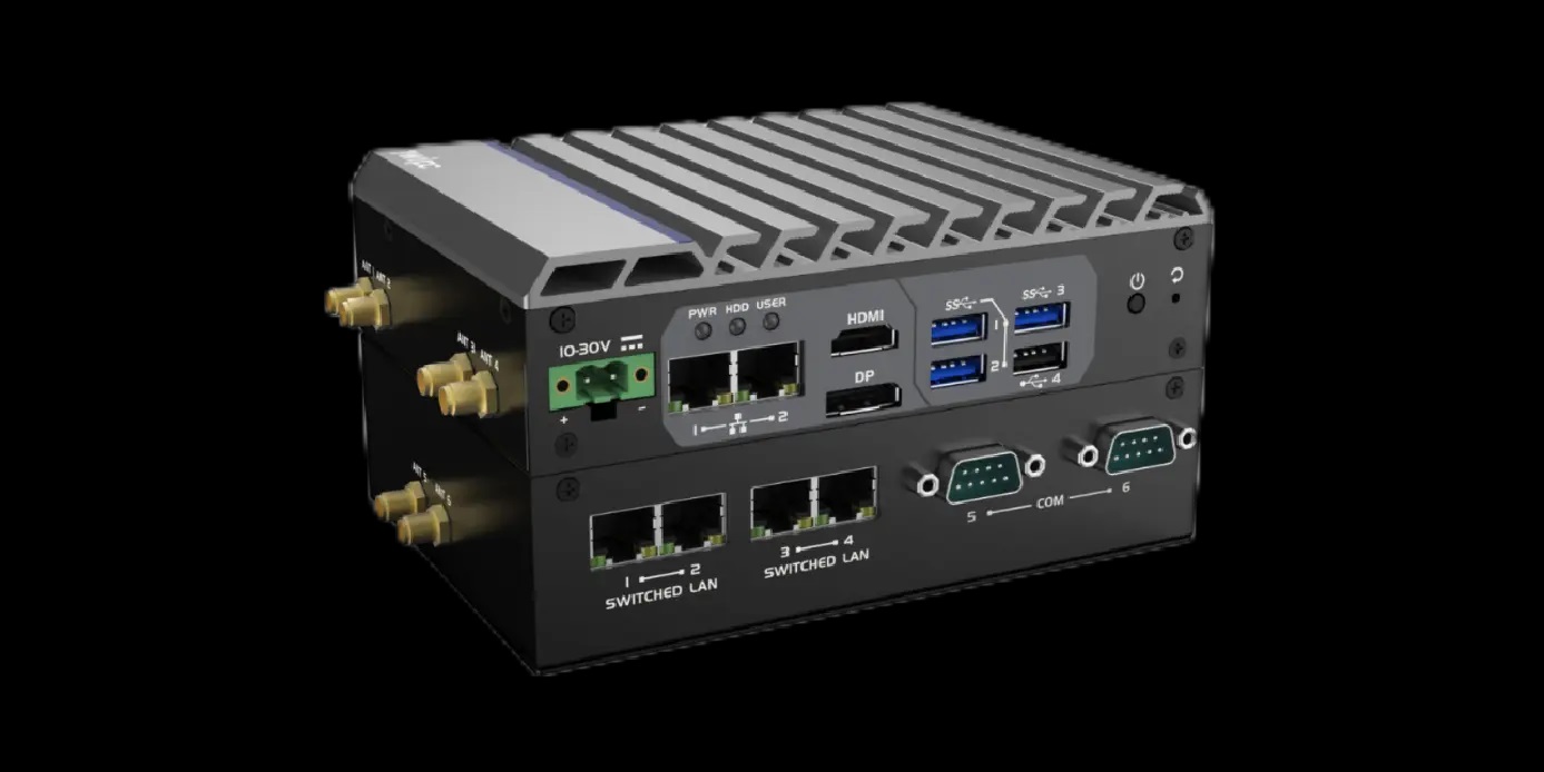 JWIPC JEC-3011 Industrial Box PC Compact Automation Machine Vision Computer