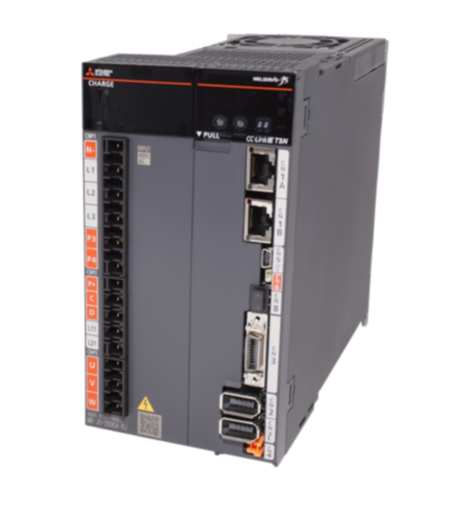 Mitsubishi Electric digital AC servo amplifier 2 kW 400V RJ type industrial motor controller