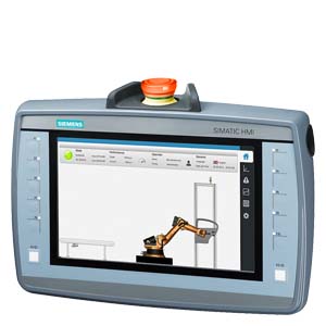 Siemens SIMATIC HMI KTP900F Mobile industrial handheld touch panel for machine control