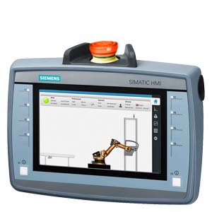 Siemens SIMATIC HMI KTP700F Mobile industrial handheld touch panel for machine control