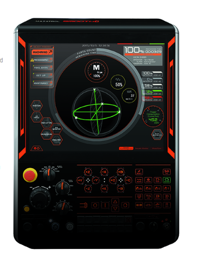 Mazatrol SmoothG CNC controller unit with advanced multi axis machining control