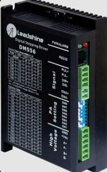 Leadshine DM556 stepper drive with microstep control and low motor noise