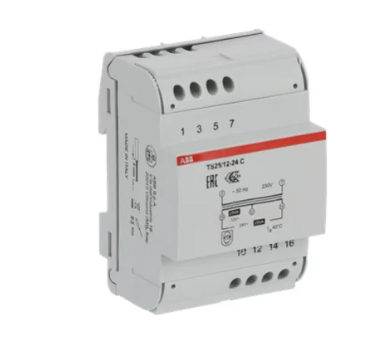ABB DIN Rail 25W 230V to 24V Industrial Isolation Transformer