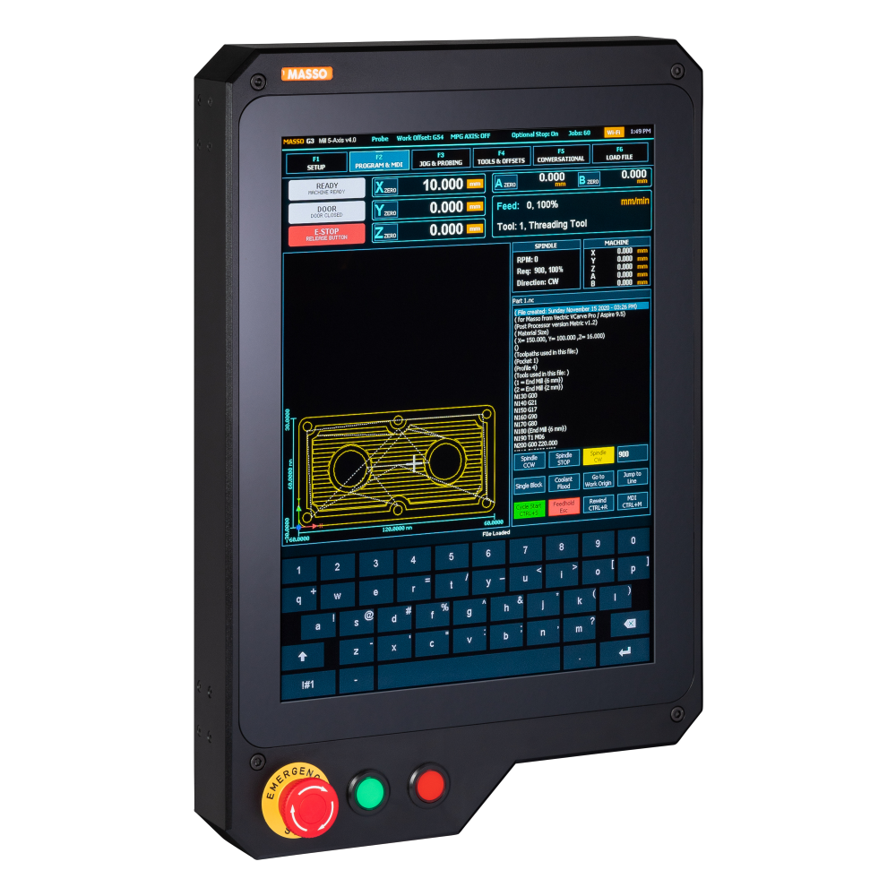 Masso G3 Touch CNC Controller Core Version 15" Touchscreen Standalone Control