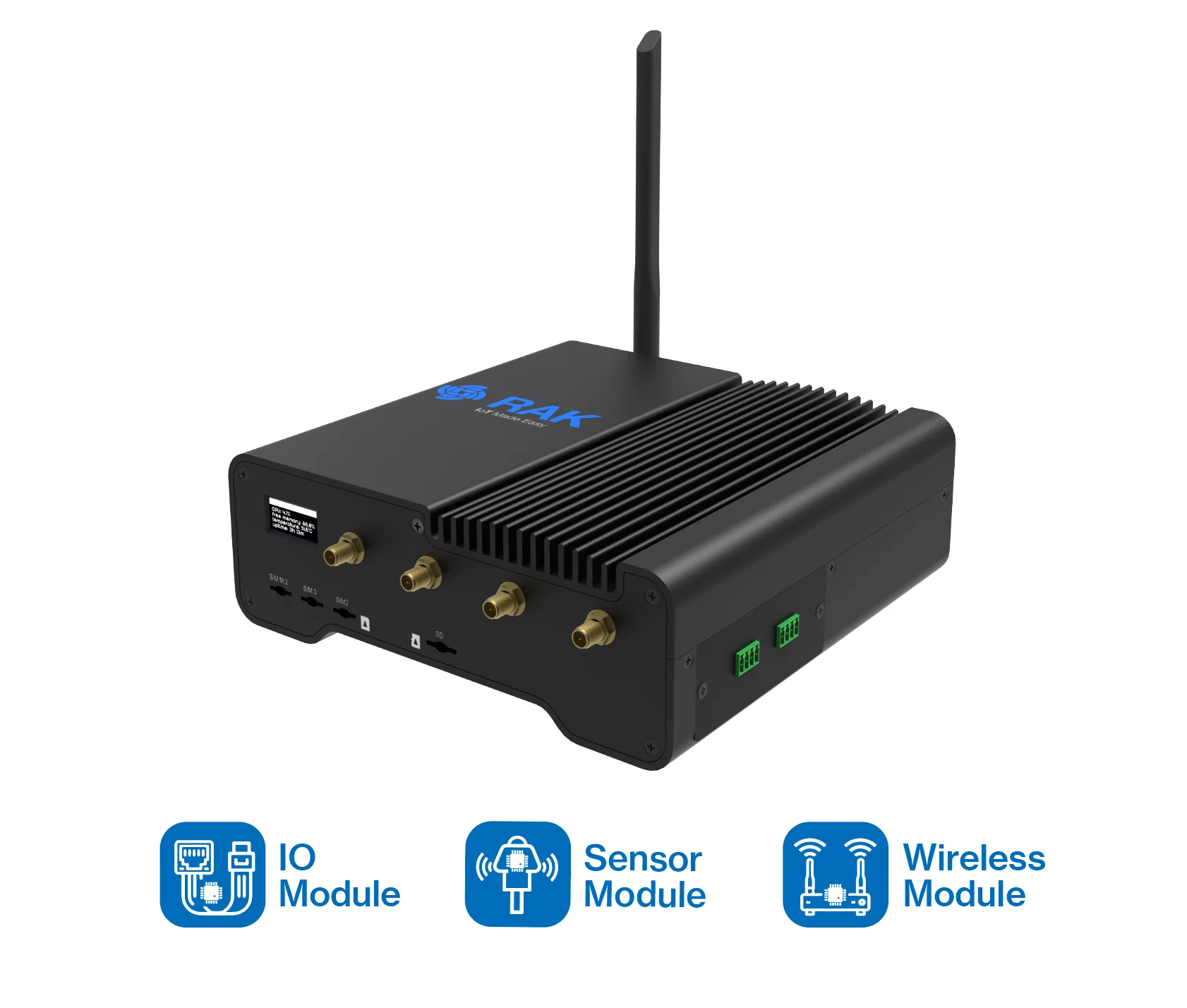 RAK WisGate Connect Industrial Edge gateway for Industrial IoT communications