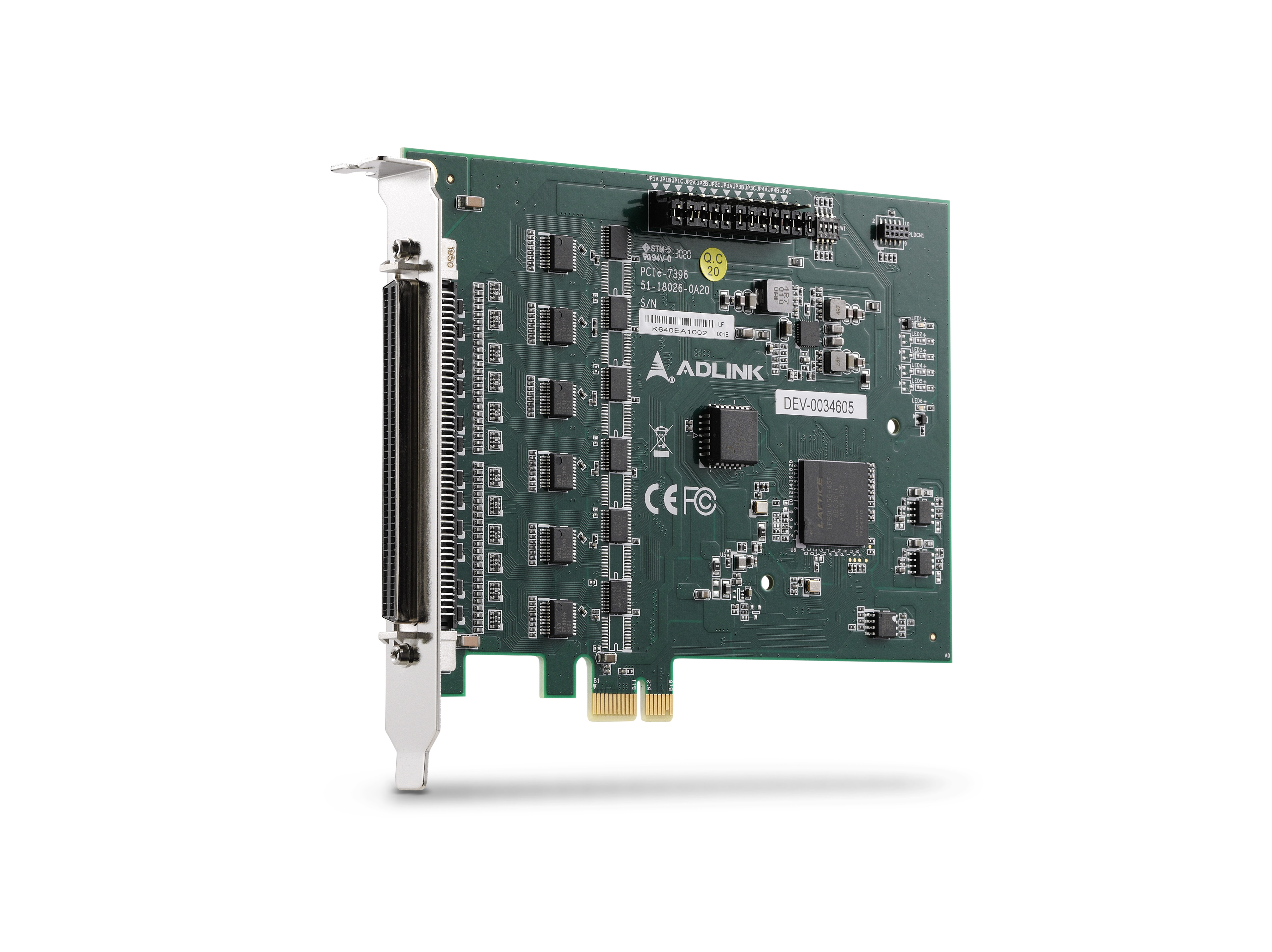 ADLINK PCIe-7396 96-CH High Driving DIO Card