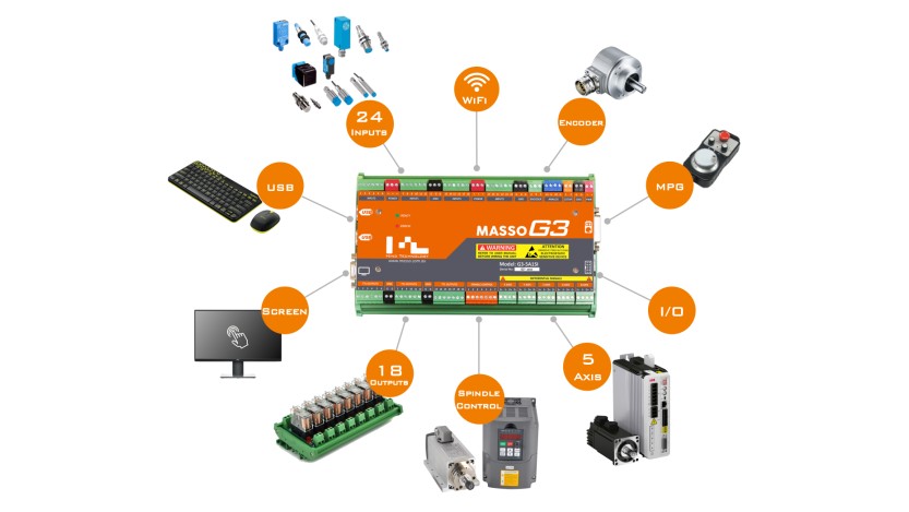 Masso G3 CNC Controller Advanced Version