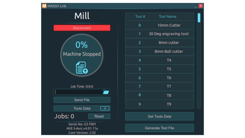 Masso G3 CNC Controller Advanced Version