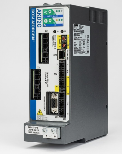 Kollmorgen AKD2G servo drive industrial motion control unit with modular design and EtherCAT connectivity