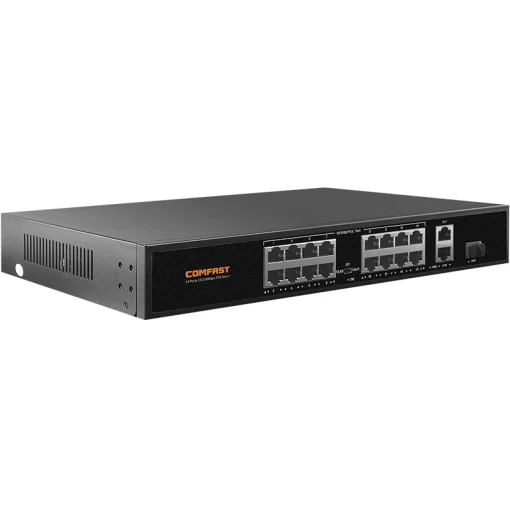 COMFAST CF-SF1162P POE Switch 19 ports with CE ROHS Certificated
