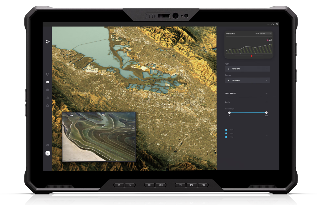 Dell Latitude 7230 Rugged Extreme Tablet handheld industrial field work usage