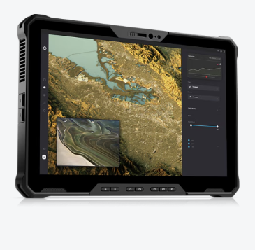Dell Latitude 7230 Rugged Extreme Tablet rear camera rugged build IP65 design