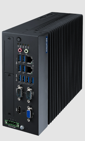 MIC-770 V3 embedded computer showing dual LAN HDMI VGA and expansion slots