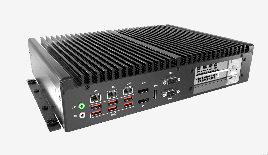 Premio BCO-6000 embedded system with triple display output ports