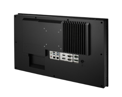 PPC-421W industrial touch panel PC rear ports HDMI USB LAN view