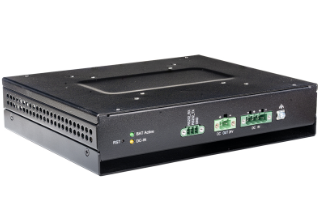 PPC-IPS-150 industrial PSU rear panel with RS-232 and PS_ON ports