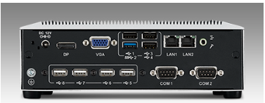 ARK-6322 fanless embedded PC aluminum housing compact design