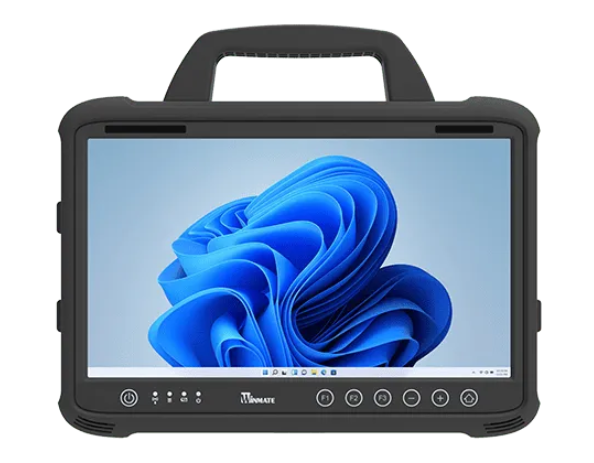 M133MT fanless industrial tablet side ports USB LAN and rugged build