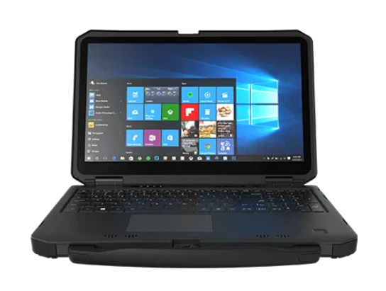 L156AD-M1 industrial laptop IP65 waterproof magnesium body front view