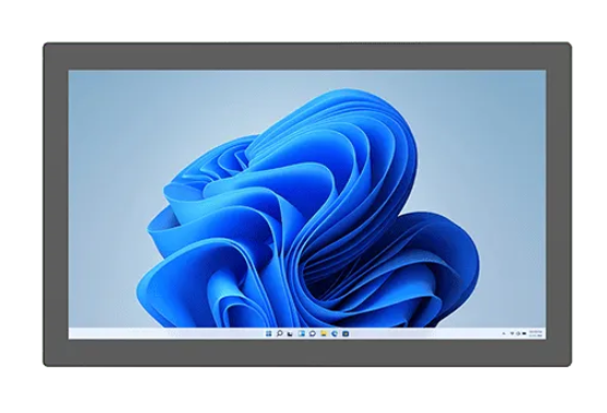 W32IAD7T-GPA3 Edge AI panel PC front view with 32 inch full HD display