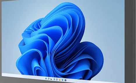 W32IAD7T-GPA3 industrial panel PC rear ports LAN USB HDMI DP connections