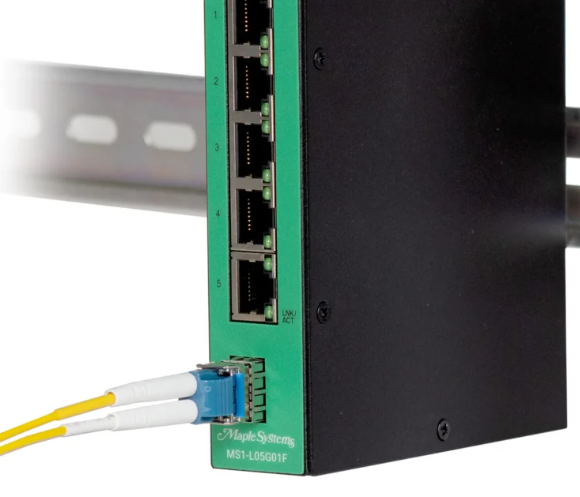 gigabit 5 port lite managed ethernet switch with terminal block power input