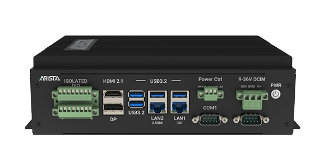 MiniBox-132-K01 side view showing M.2 NVMe SSD and expansion slots