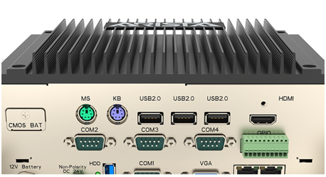 ARP-3821AP industrial panel PC stainless steel bezel flush mount display