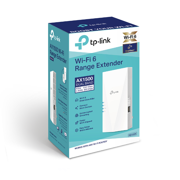 Tp-Link AX1500 Wi-Fi 6 Range Extender