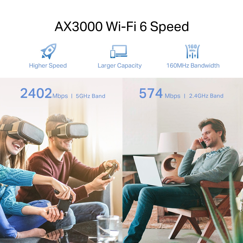 Tp-Link AX3000 Mesh WiFi 6 Extender
