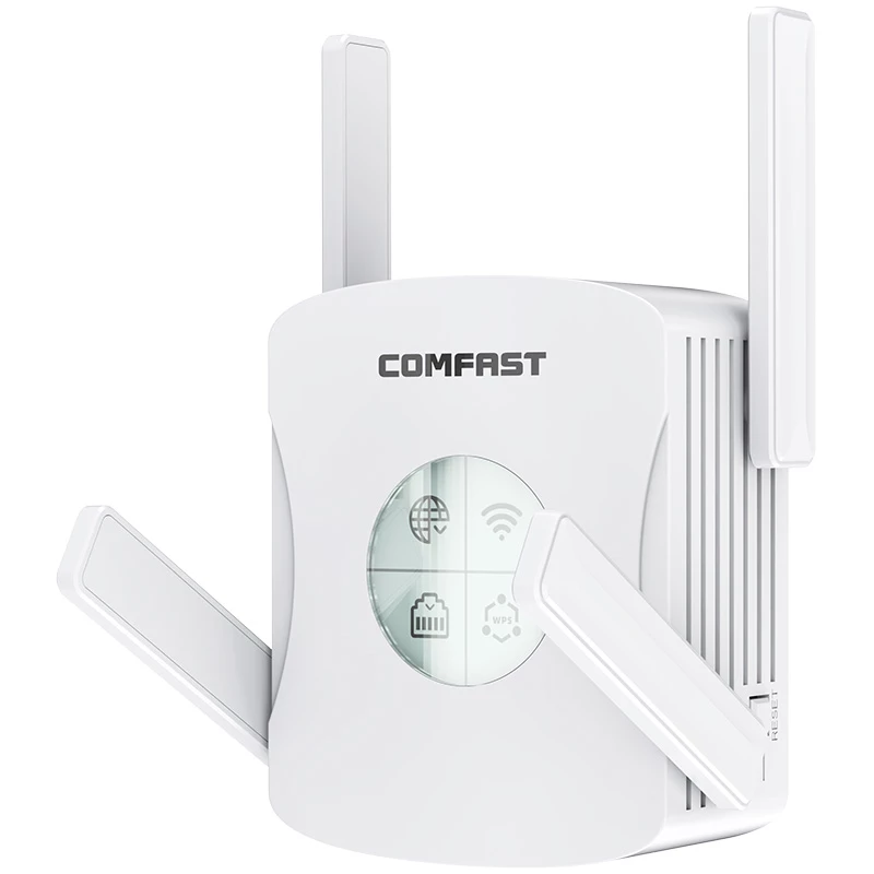 Comfast 1800Mbps Dual Band Smart OLED Wireless Extender WiFi6 Repeater CF-XR183