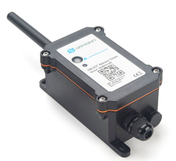 SN50v3 NB IoT sensor node ports showing UART I2C and digital IO interfaces