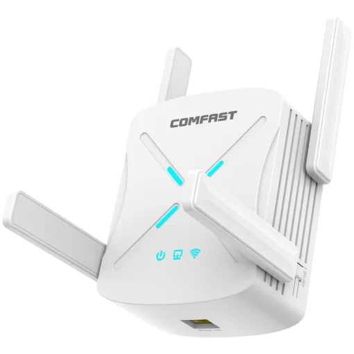 COMFAST CF-XR182 Dual Band wifi6 AX1800 WiFi Signal Booster Range Extender