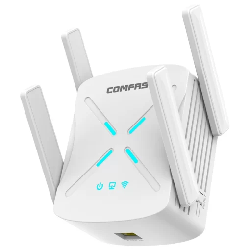COMFAST CF-XR182 Dual Band wifi6 AX1800 WiFi Signal Booster Range Extender